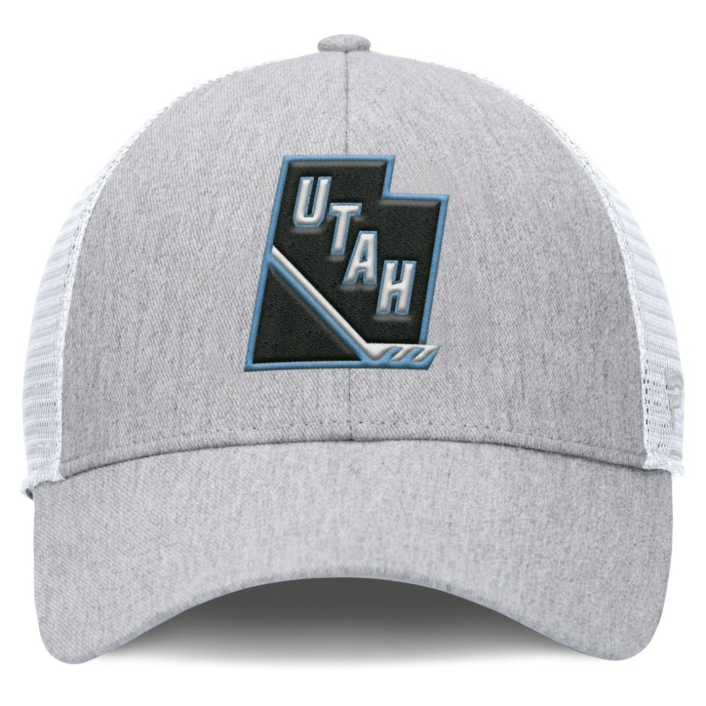 Utah Mammoth Fanatics Utah Badge Trucker Adjustable Hat Online