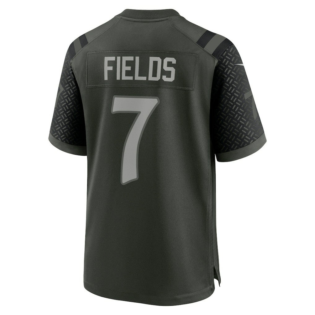 New York Jets Nike Justin Fields  2025 Rivalries Collection Game Jersey