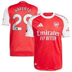 Kai Havertz Arsenal 2025/26 Home Player Jersey Red - Adidas