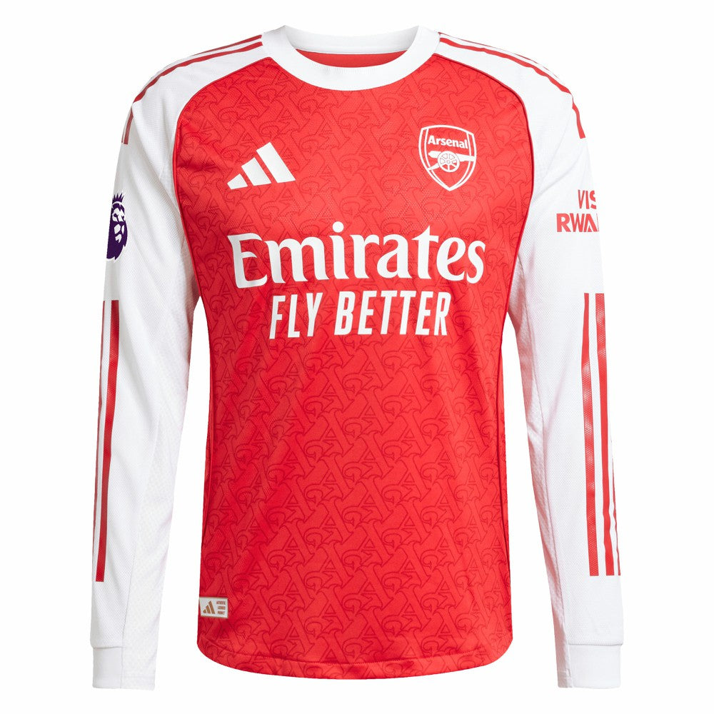 Kai Havertz Arsenal 2025/26 Home Long Sleeve Player Jersey Red - Adidas