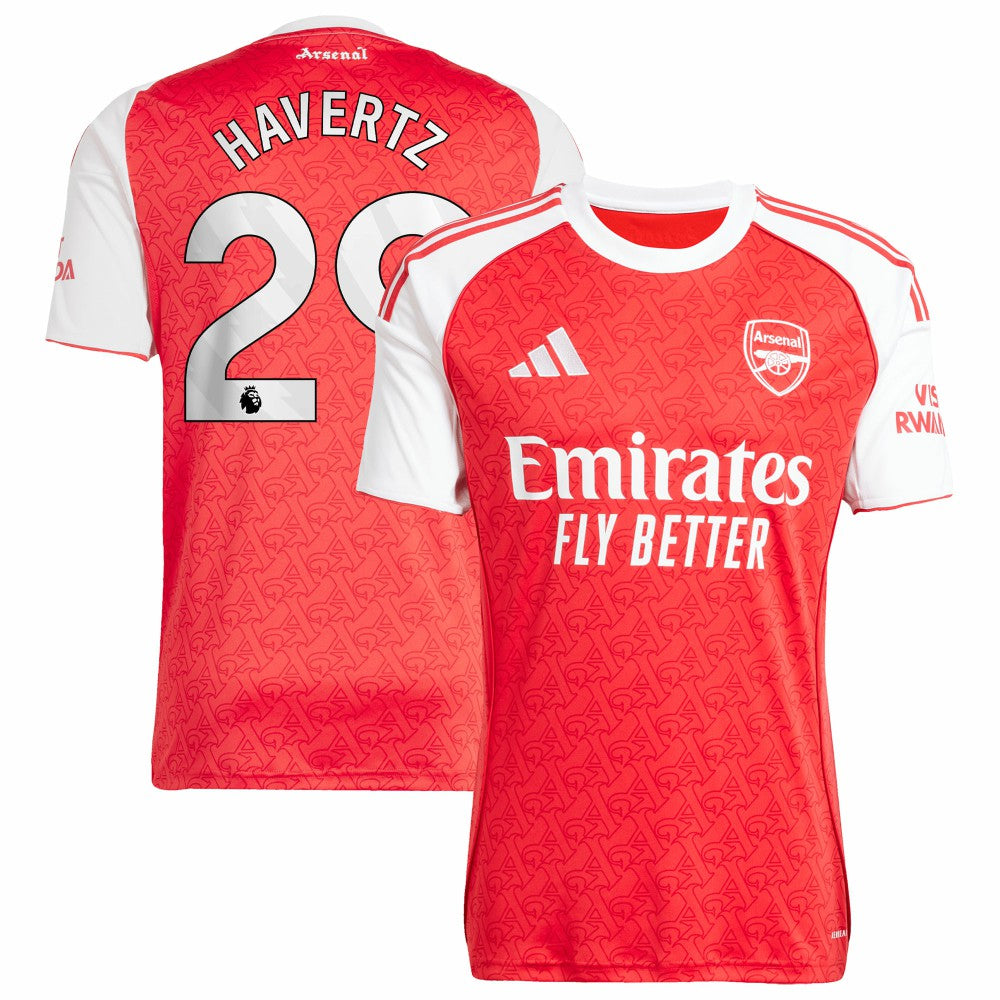 Kai Havertz Arsenal 2025/26 Home Replica Player Jersey Red - Adidas