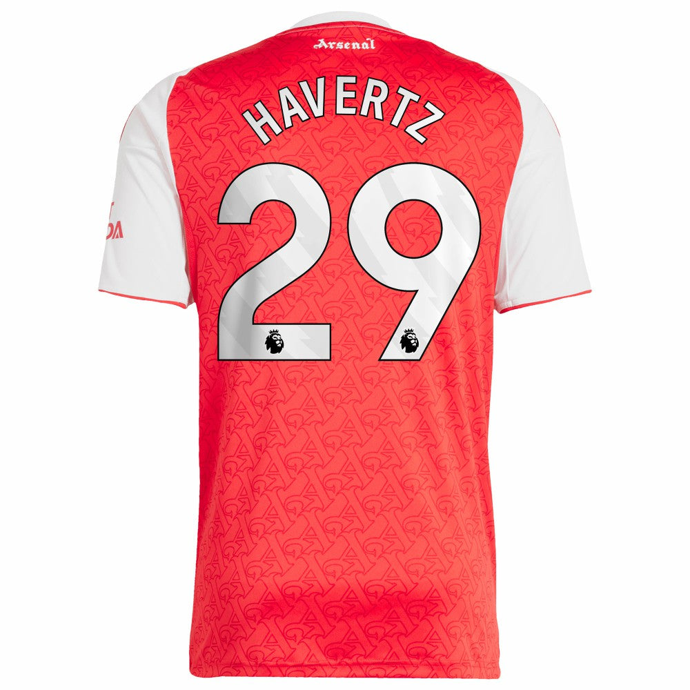 Kai Havertz Arsenal 2025/26 Home Replica Player Jersey Red - Adidas