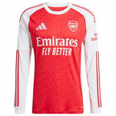 Kai Havertz Arsenal 2025/26 Home Replica Long Sleeve Player Jersey Red - Adidas