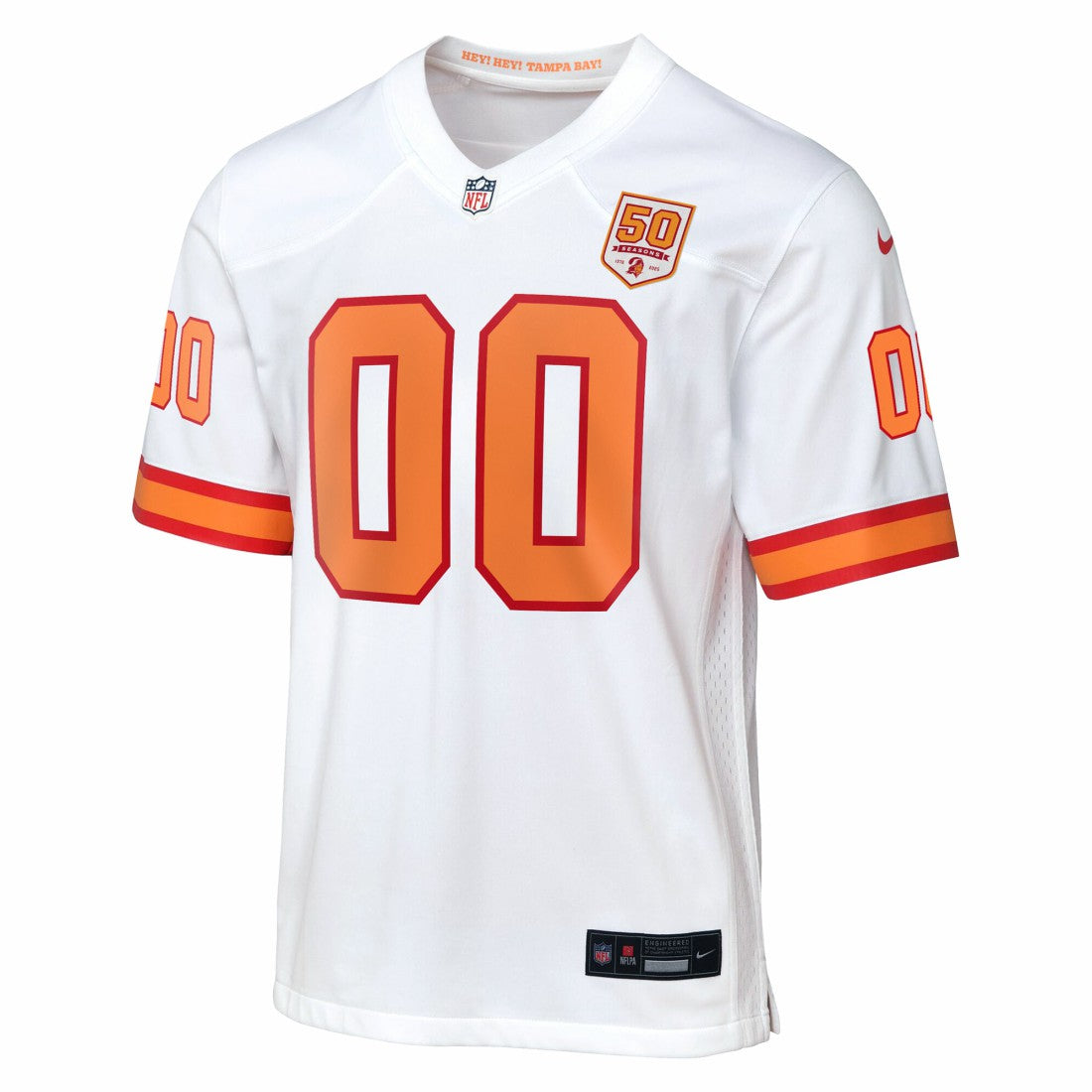 Tampa Bay Buccaneers Nike Youth 50th Anniversary Custom Game Jersey