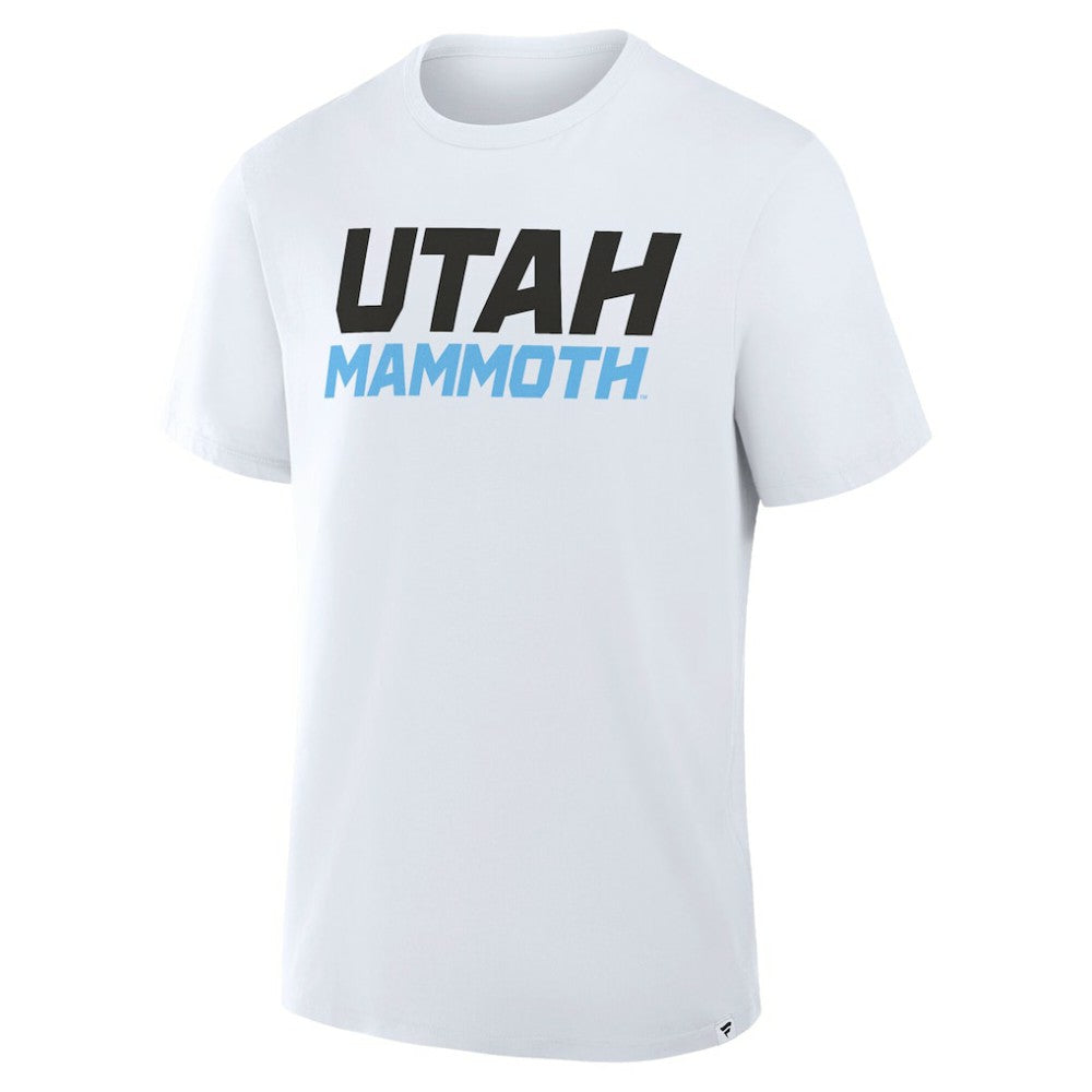Utah Mammoth Fanatics Wordmark Legacy T-Shirt Sale
