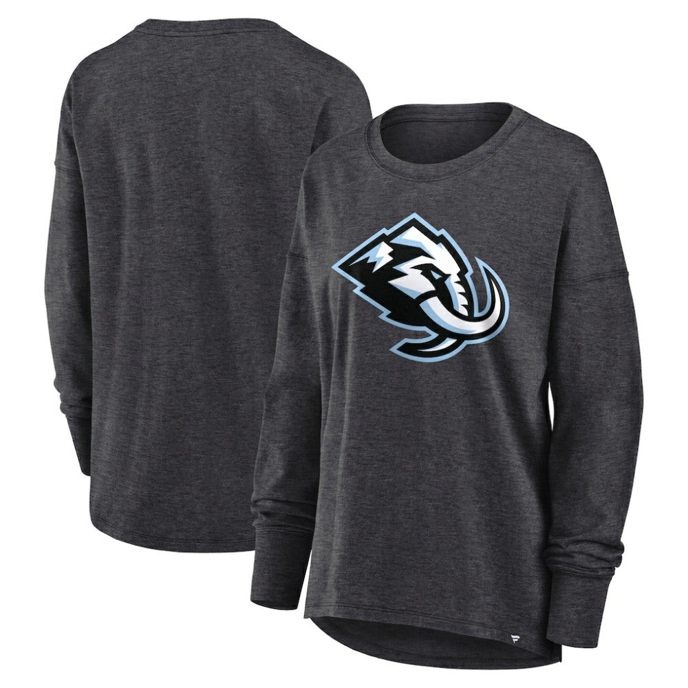 Utah Mammoth Fanatics Women's Primary Logo Legacy Long Sleeve T-Shirt On Sale