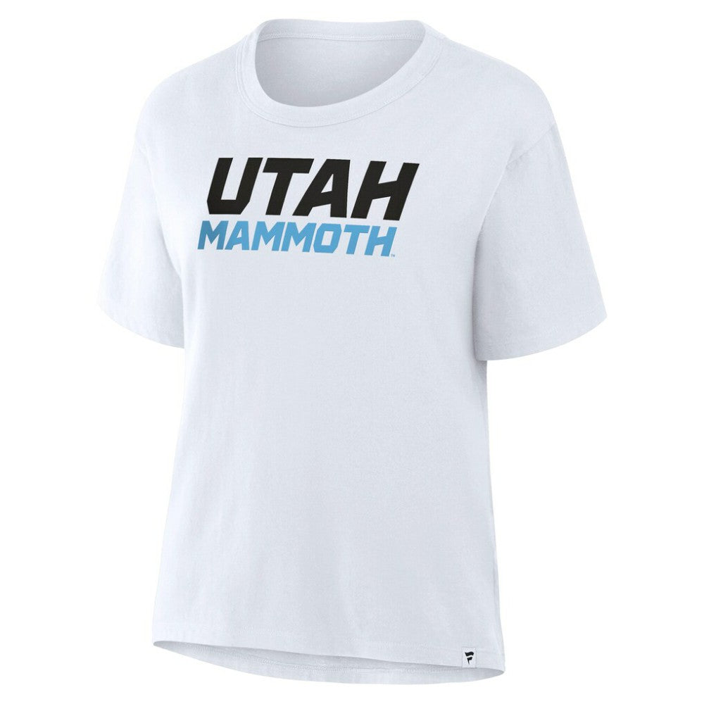 Utah Mammoth Fanatics Women's Wordmark Legacy T-Shirt Discount