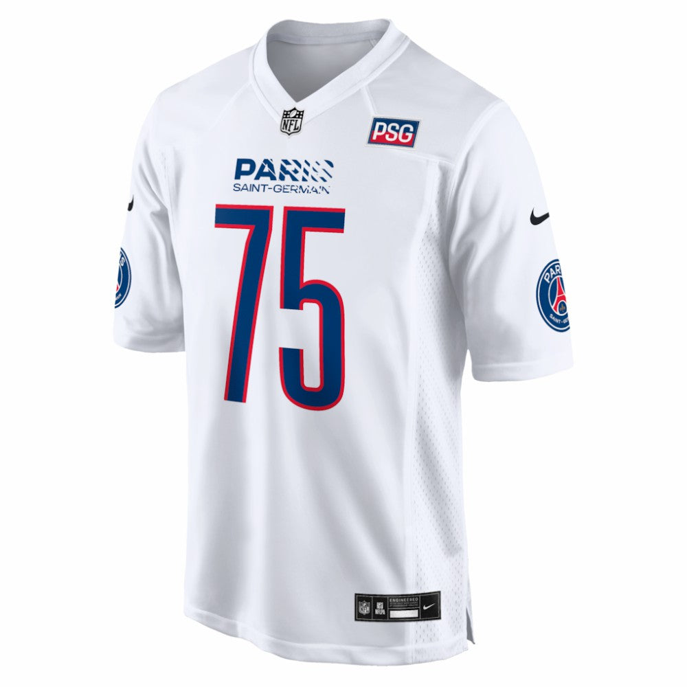 Paris Saint-Germain 2025 Soccer x NFL Game Jersey White - Nike