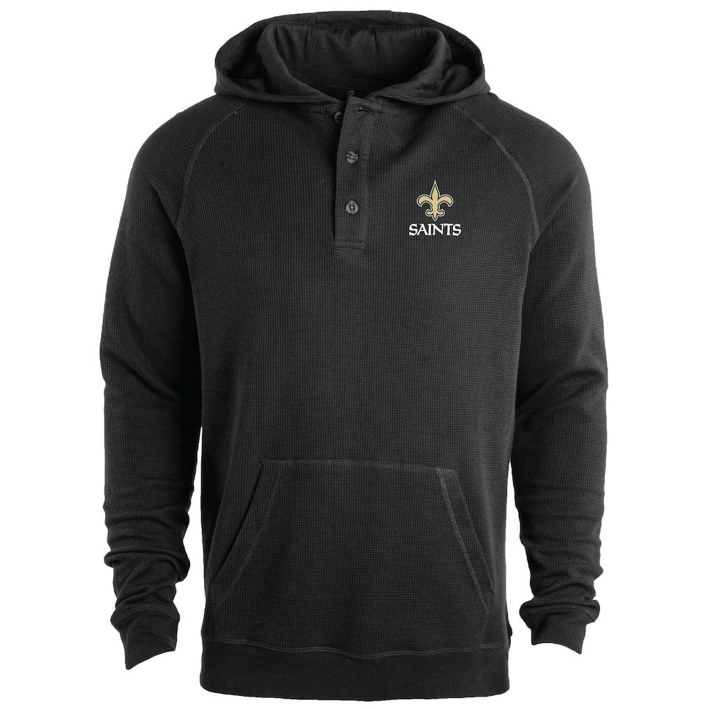 New Orleans Saints  Dunbrooke Montana Raglan Thermal Hoodie