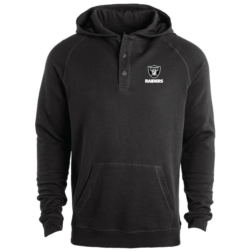 Las Vegas Raiders  Dunbrooke Montana Raglan Thermal Hoodie