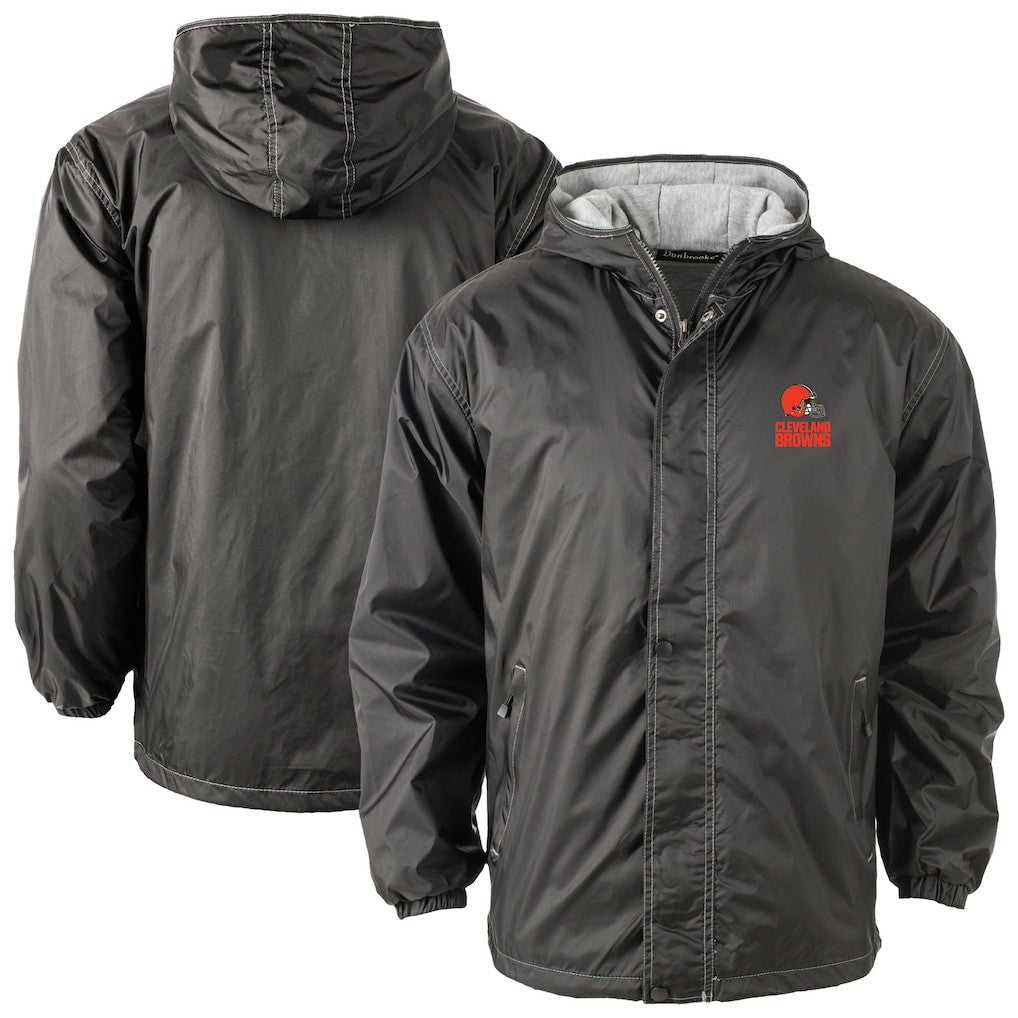 Cleveland Browns  Dunbrooke Logo Legacy Stadium Full-Zip Hooded Jacket