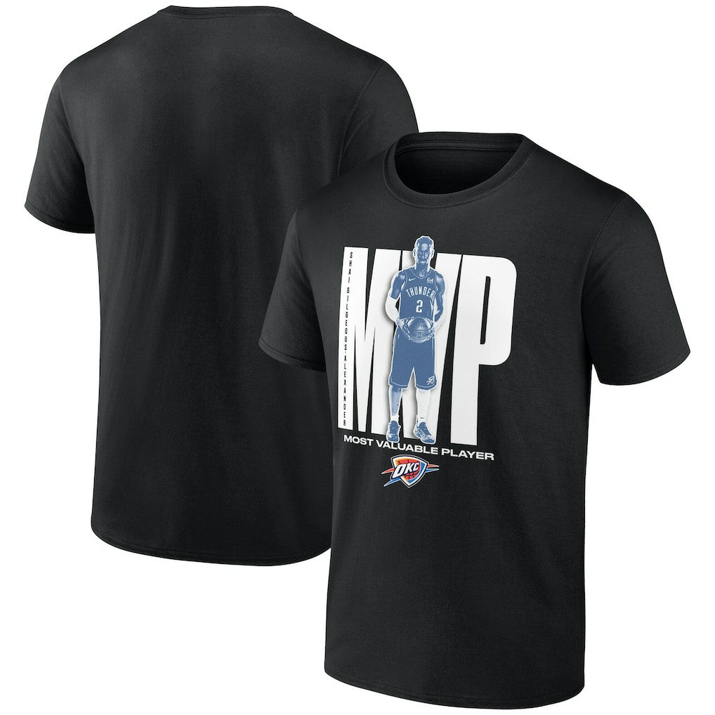 Shai Gilgeous-Alexander Oklahoma City Thunder 2025 NBA MVP T-Shirt sale Discount