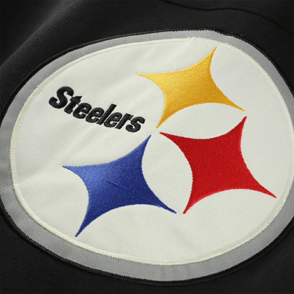 Pittsburgh Steelers 47 brand '47 Big & Tall Split Zone Cornerback V-Neck Hoodie