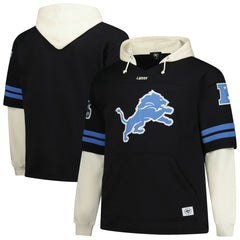Detroit Lions 47 brand '47 Big & Tall Split Zone Cornerback V-Neck Hoodie