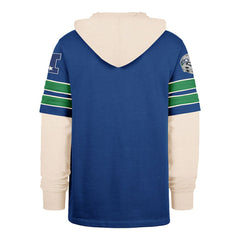 Seattle Seahawks 47 brand '47 Big & Tall Split Zone Cornerback Hoodie
