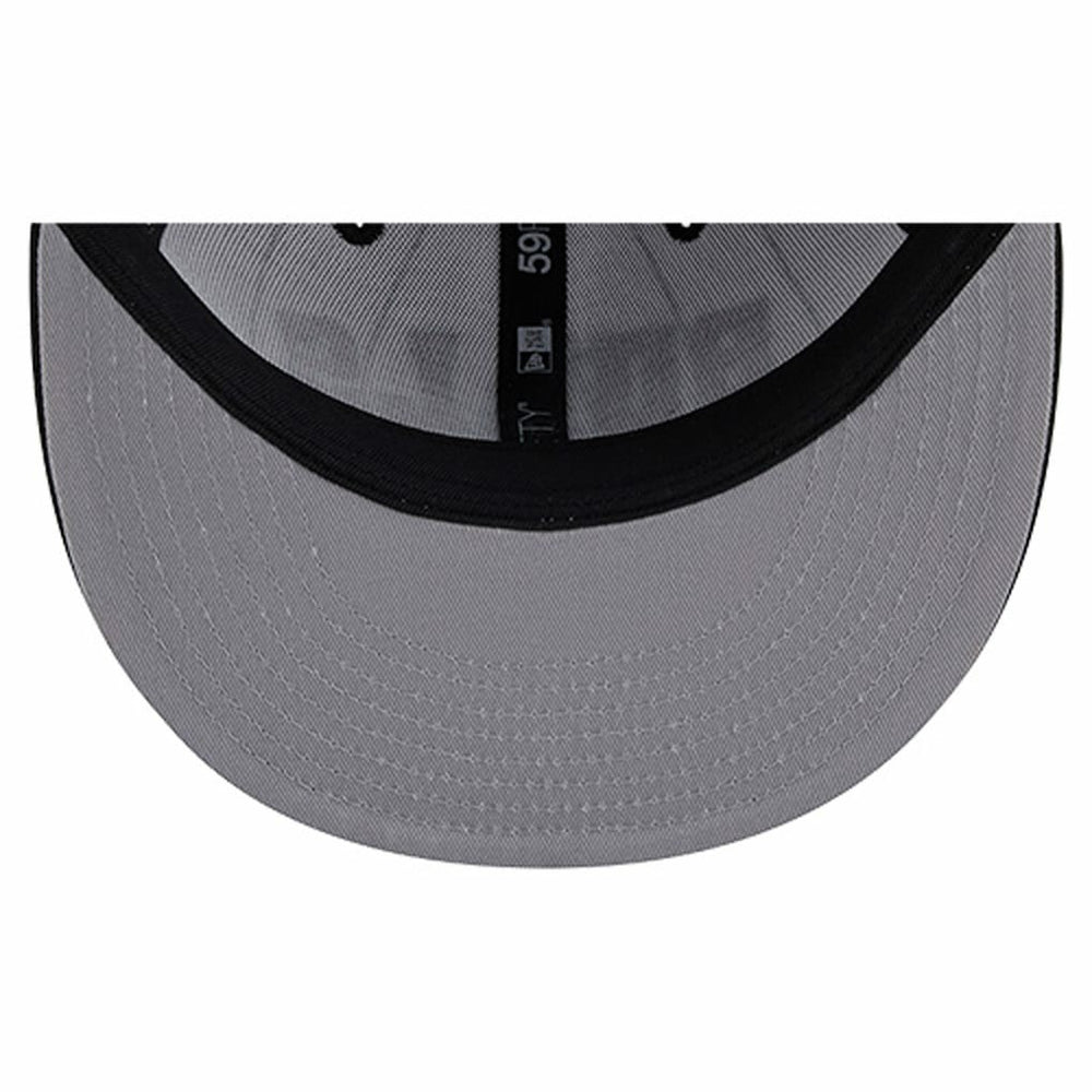 Chicago Bulls Wordmark Pinstripe 59FIFTY Fitted Hat New