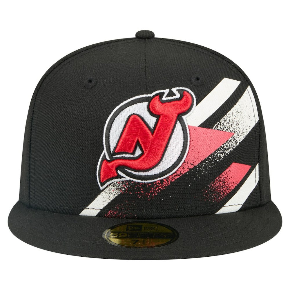 New Jersey Devils New Era Faded Lines 59FIFTY Fitted Hat Outlet