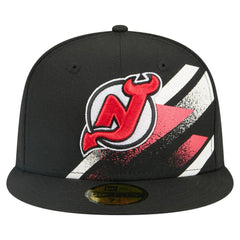 New Jersey Devils New Era Faded Lines 59FIFTY Fitted Hat Outlet