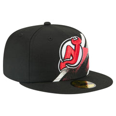 New Jersey Devils New Era Faded Lines 59FIFTY Fitted Hat Outlet