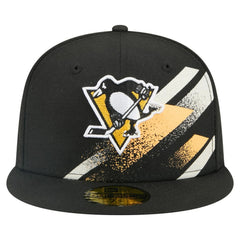 Pittsburgh Penguins New Era Faded Lines 59FIFTY Fitted Hat Online