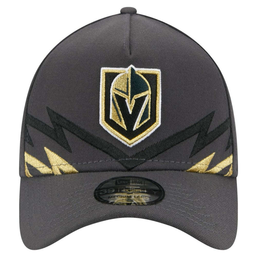 Vegas Golden Knights New Era Zig Zag 39THIRTY A-Frame Perforated Flex Hat For Sale