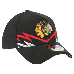 Chicago Blackhawks New Era 39THIRTY A-Frame Perforated Flex Hat Outlet