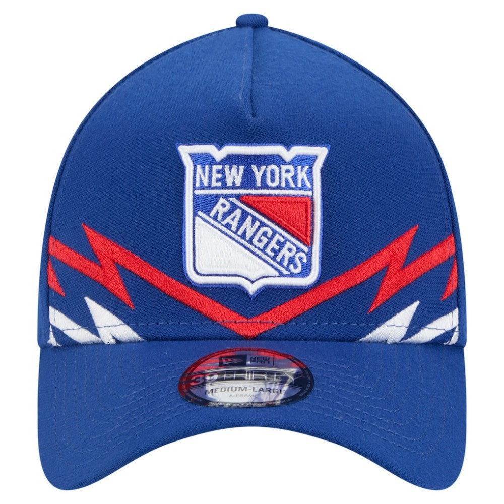 New York Rangers New Era 39THIRTY A-Frame Perforated Flex Hat On Sale