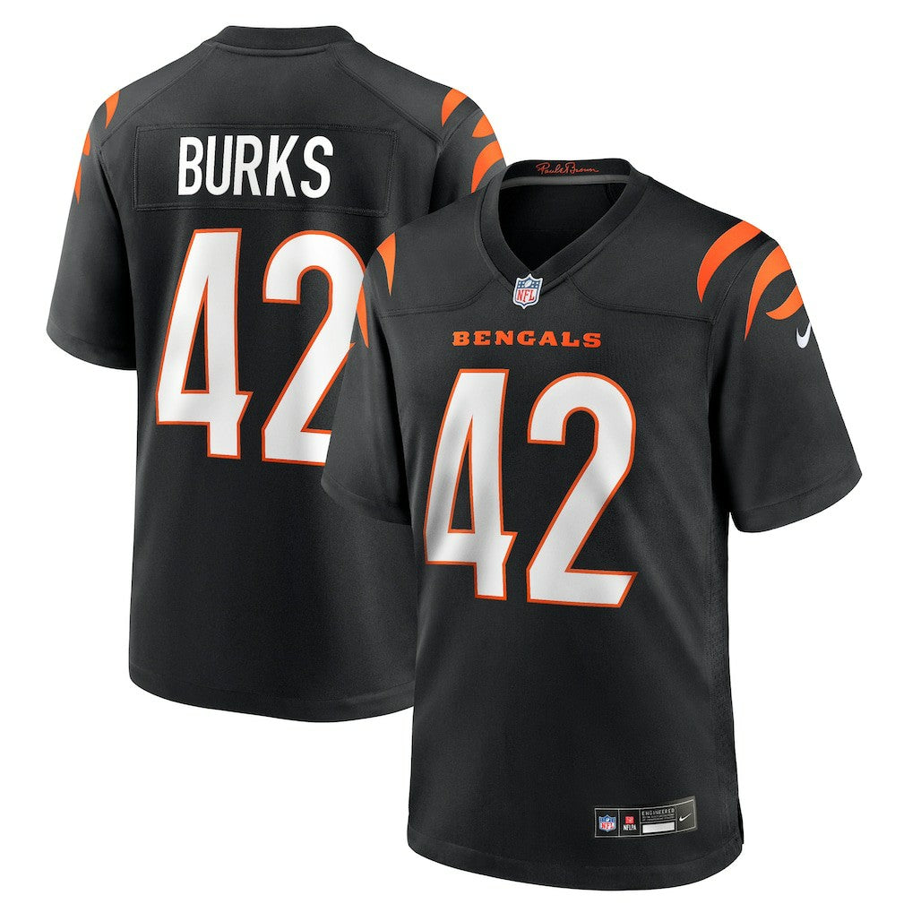 Cincinnati Bengals Nike Oren Burks  Team Game Jersey