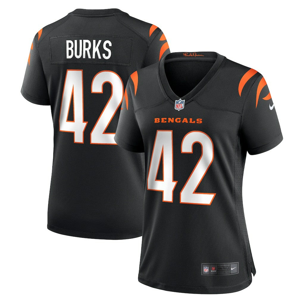 Cincinnati Bengals Nike Oren Burks  Women's Team Game Jersey