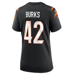 Cincinnati Bengals Nike Oren Burks  Women's Team Game Jersey