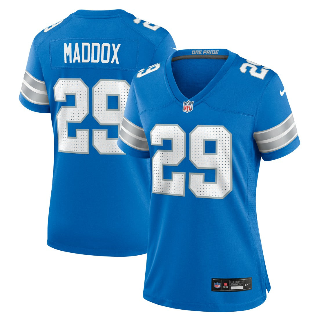 Detroit Lions Nike Avonte Maddox  Women's Team Game Jersey