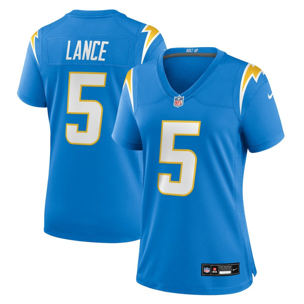 Los Angeles Chargers Nike Trey Lance  Women's Team Game Jersey