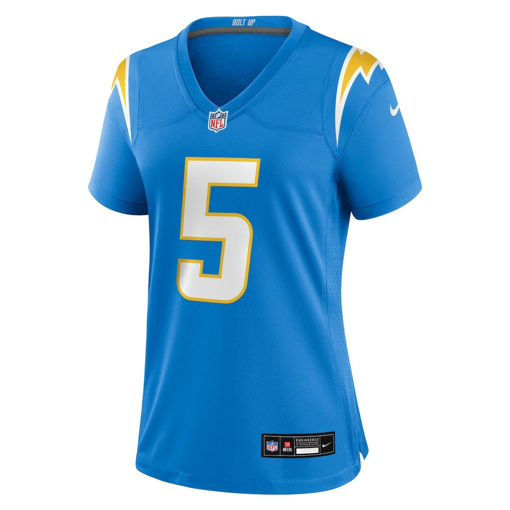 Los Angeles Chargers Nike Trey Lance  Women's Team Game Jersey