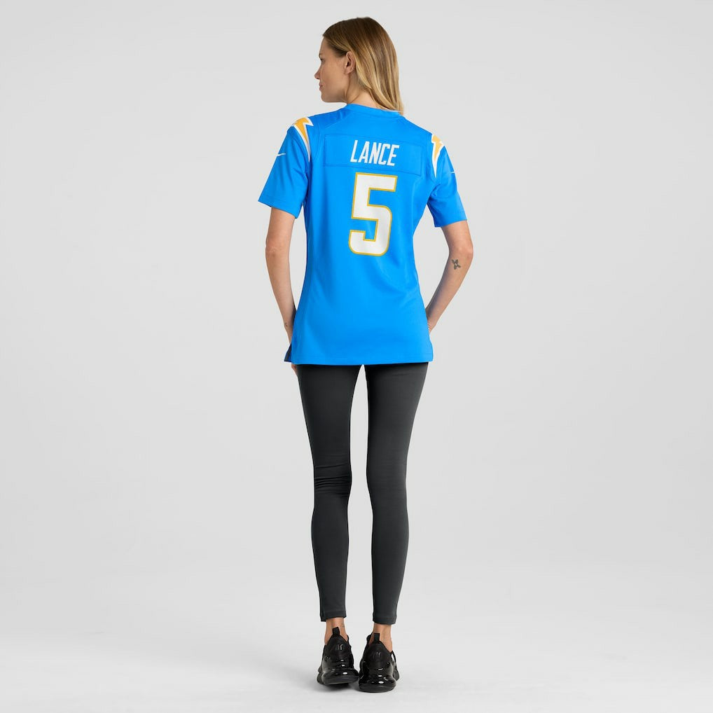Los Angeles Chargers Nike Trey Lance  Women's Team Game Jersey