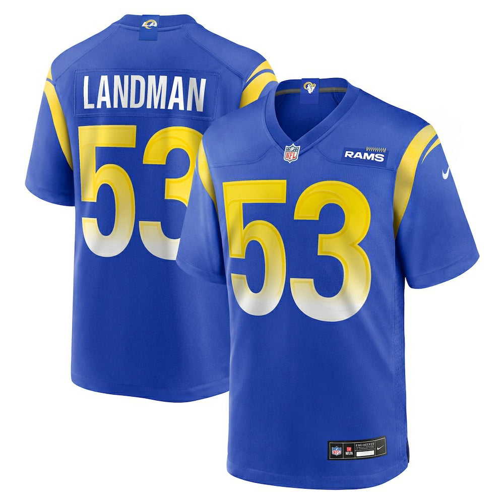 Los Angeles Rams Nike Nate Landman  Team Game Jersey