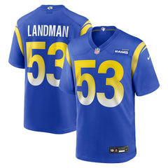 Los Angeles Rams Nike Nate Landman  Team Game Jersey