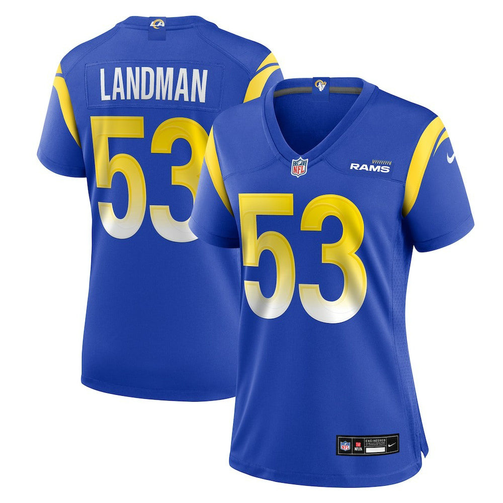 Los Angeles Rams Nike Nate Landman  Women's Team Game Jersey