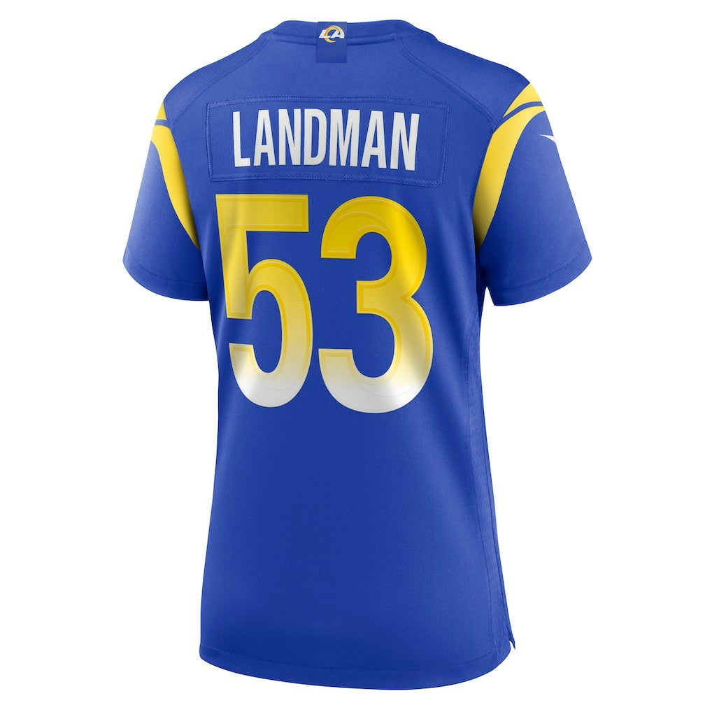 Los Angeles Rams Nike Nate Landman  Women's Team Game Jersey