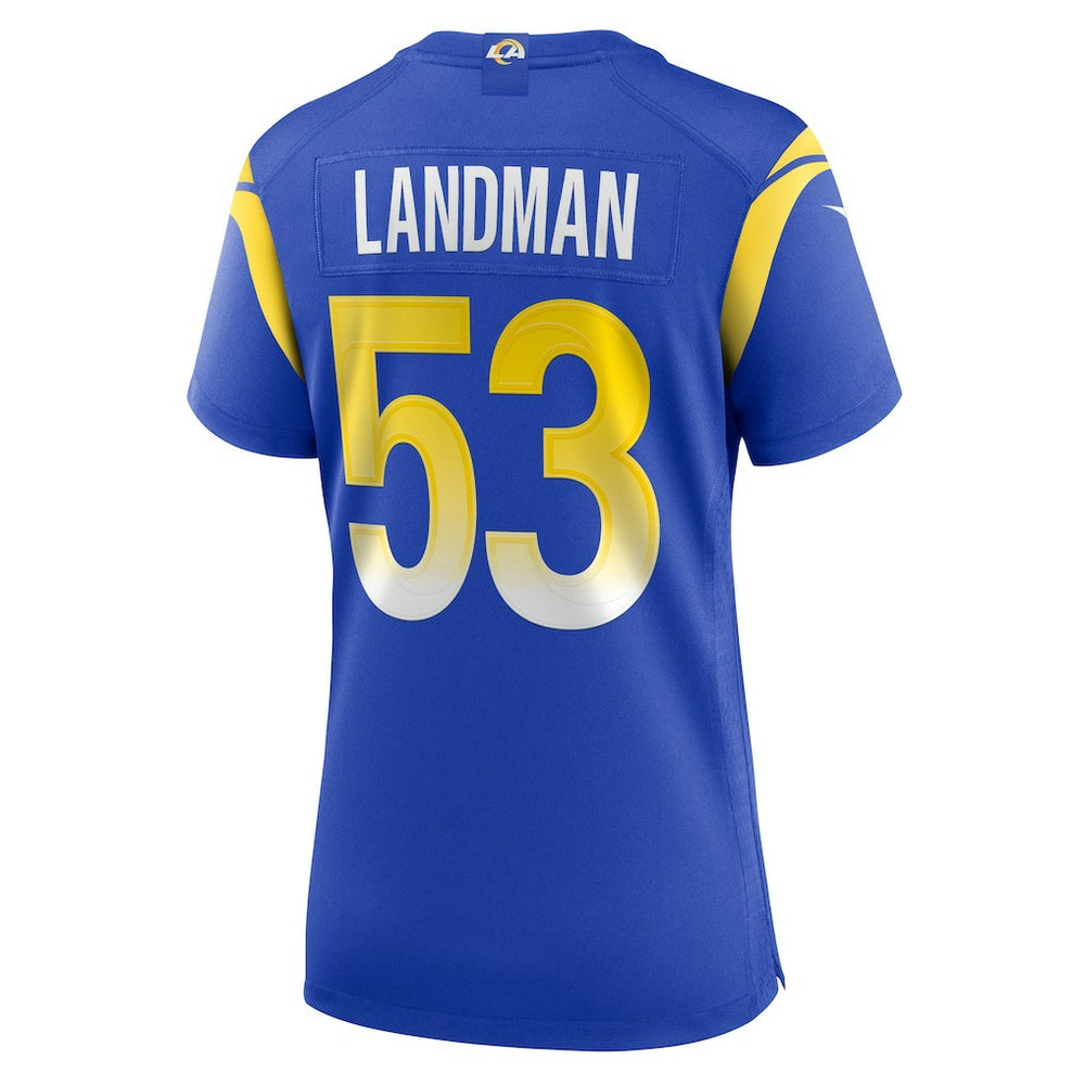Los Angeles Rams Nike Nate Landman  Women's Team Game Jersey