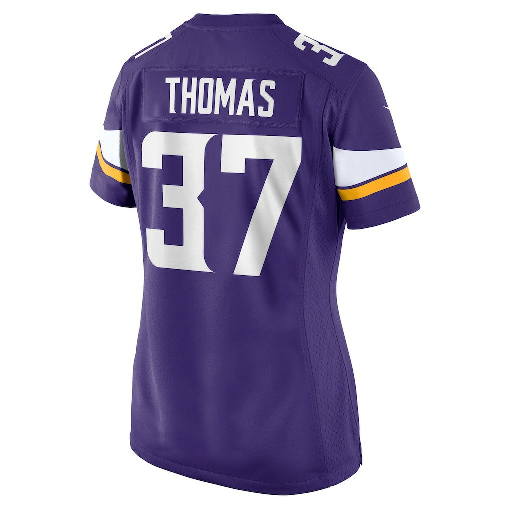 Minnesota Vikings Nike Tavierre Thomas  Women's Team Game Jersey