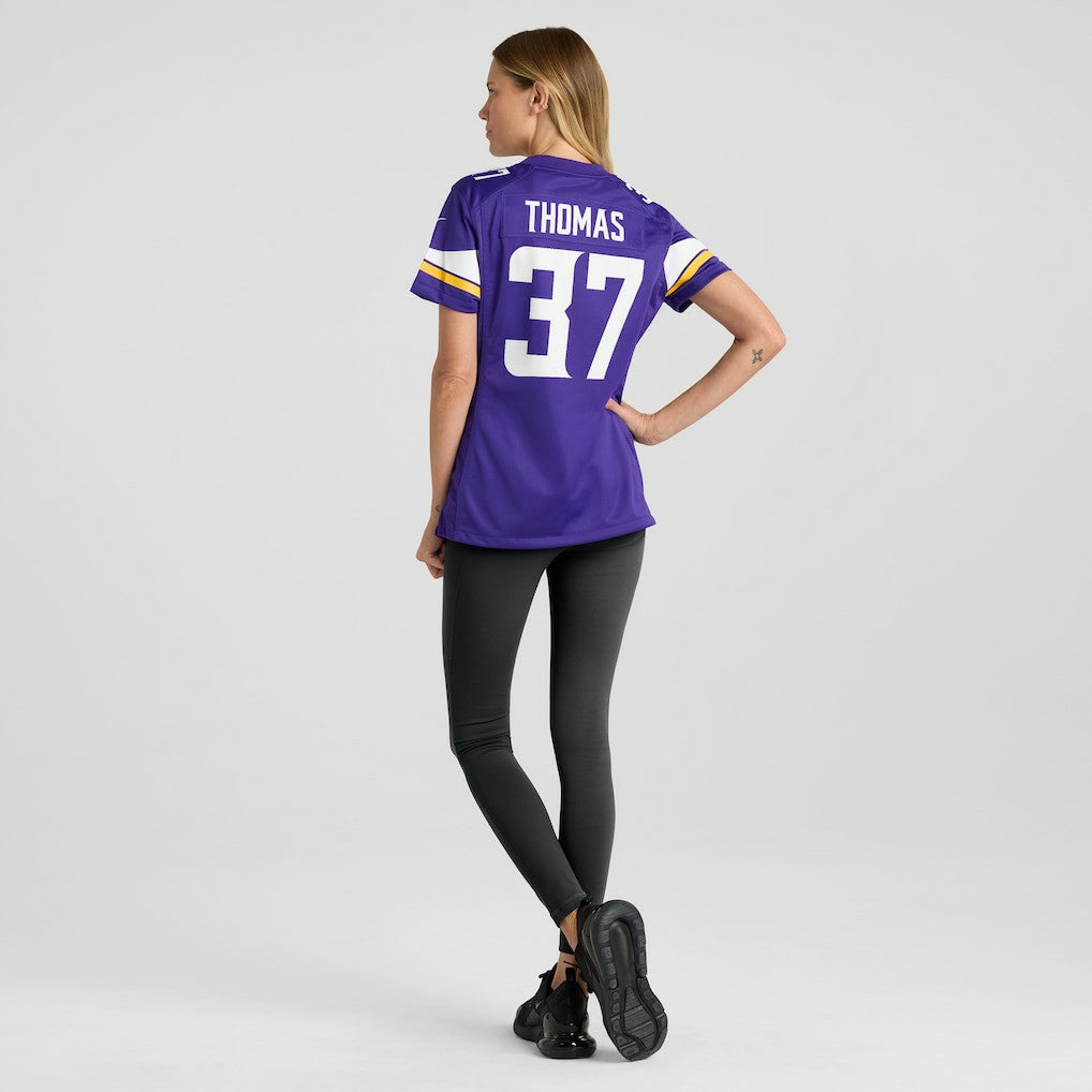 Minnesota Vikings Nike Tavierre Thomas  Women's Team Game Jersey