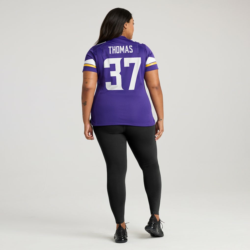 Minnesota Vikings Nike Tavierre Thomas  Women's Team Game Jersey