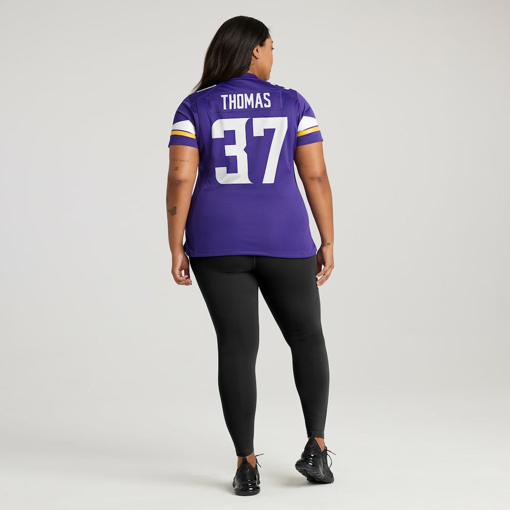 Minnesota Vikings Nike Tavierre Thomas  Women's Team Game Jersey