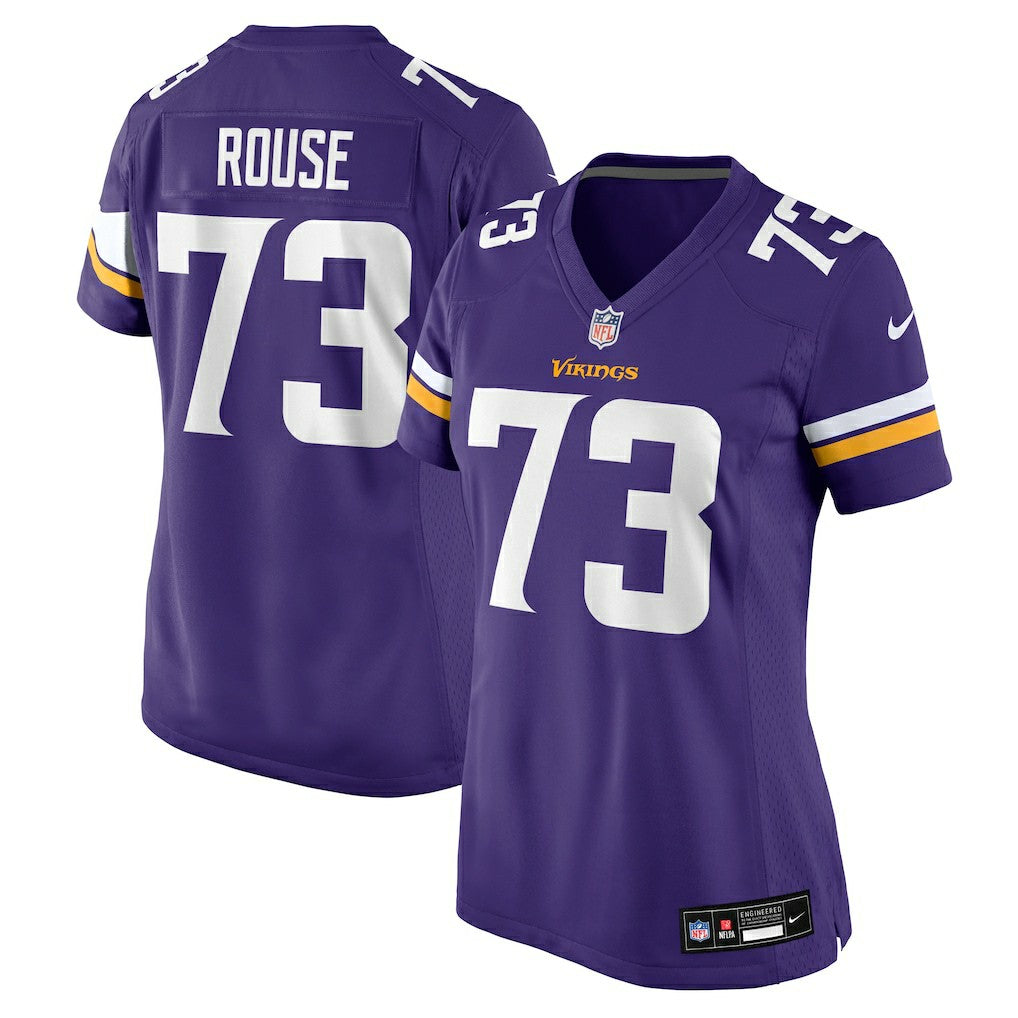 Minnesota Vikings Nike Walter Rouse  Women's Team Game Jersey