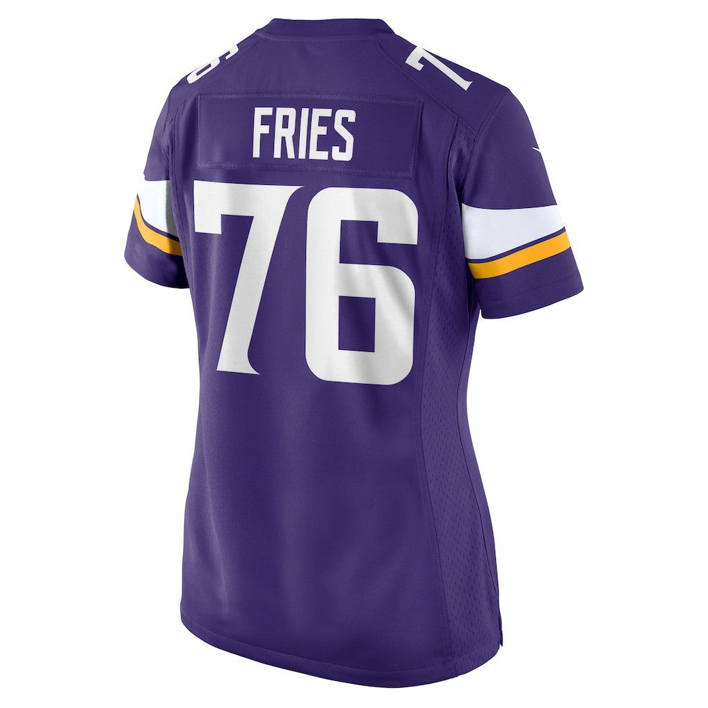 Minnesota Vikings Nike Will Fries  Women's Team Game Jersey