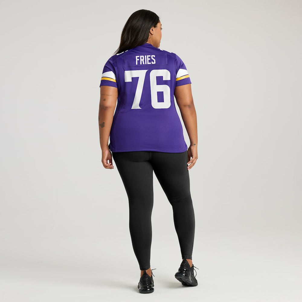 Minnesota Vikings Nike Will Fries  Women's Team Game Jersey