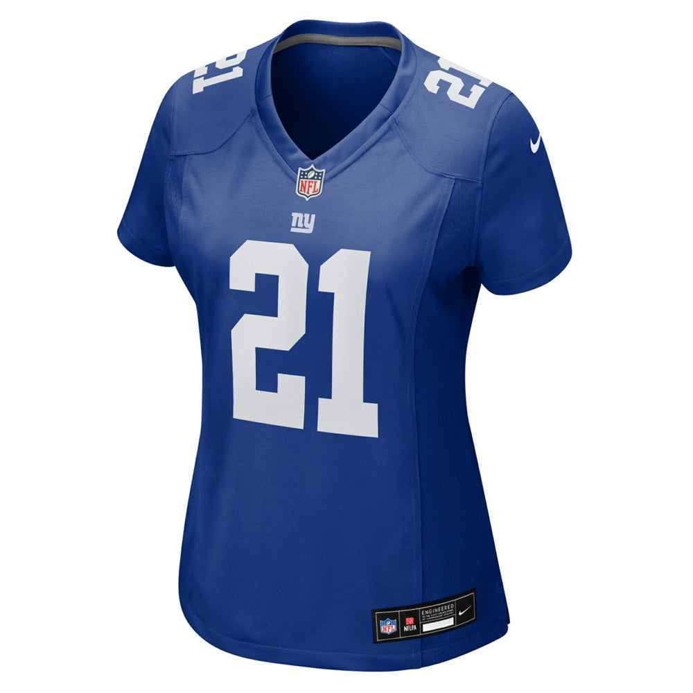 New York Giants Nike Paulson Adebo  Women's Team Game Jersey