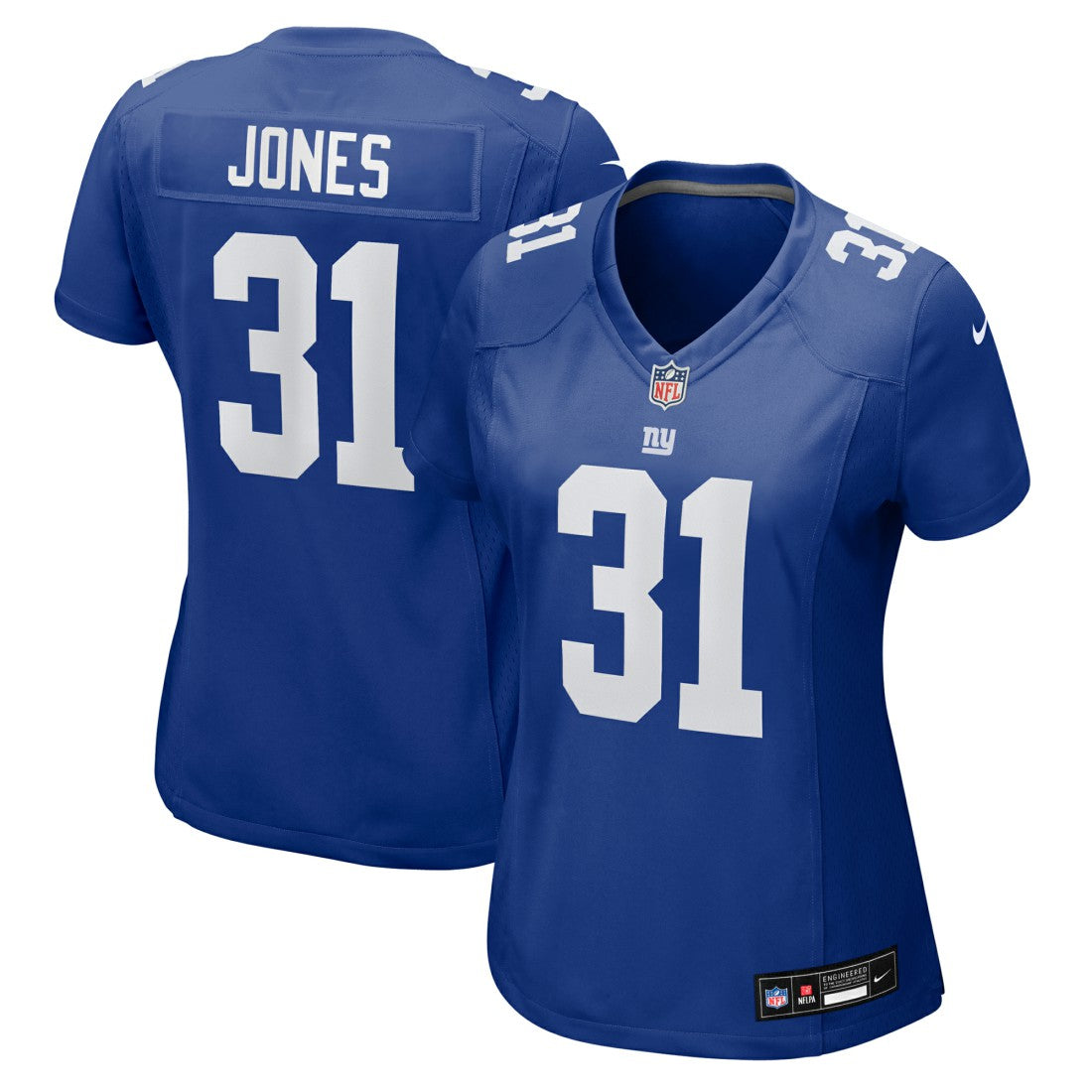 New York Giants Nike Nic Jones  Women's Team Game Jersey