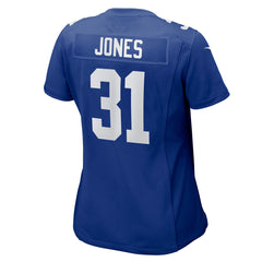 New York Giants Nike Nic Jones  Women's Team Game Jersey