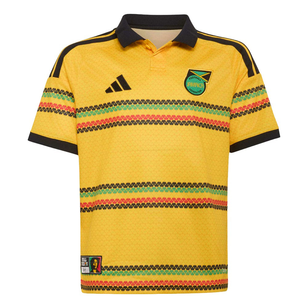Jamaica National Team Youth 2026 Replica Jersey Yellow - Adidas